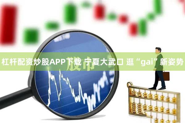 杠杆配资炒股APP下载 宁夏大武口 逛“gai”新姿势