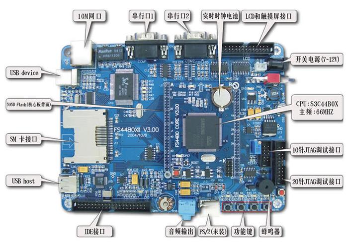 【嵌入式fs44b0xii开发板】_上海京卓电子技术